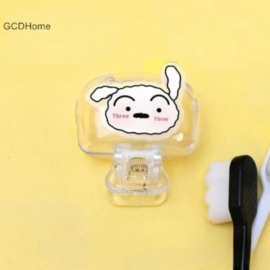 Bàn chải du lịch GCDHome Pod bảo vệ kẹp nhựa di động, cho gia đình 8