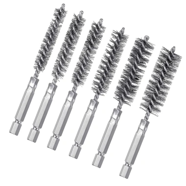 Bàn chải EHES làm sạch máy móc ống dây 8‑19mm - Đánh bóng, rửa rỉ sét