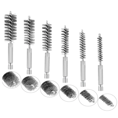 Bàn chải EHES làm sạch máy móc ống dây 8‑19mm - Đánh bóng, rửa rỉ sét 3