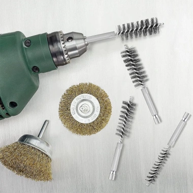 Bàn chải EHES làm sạch máy móc ống dây 8‑19mm - Đánh bóng, rửa rỉ sét 5