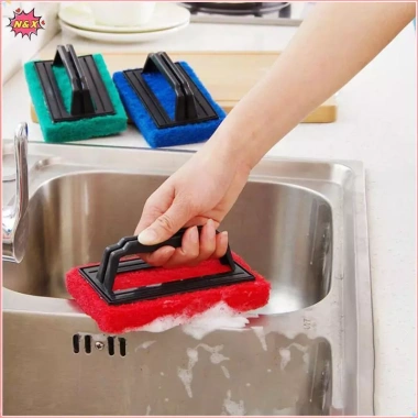 Bàn chải gạch bồn tắm xốp N & X - Tay cầm tiện, làm sạch sàn bếp, nhà nhanh, giá ưu đãi 42.660₫
