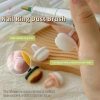Bàn chải gel nghệ thuật móng tay dạng bầu dục và vòng, khóa bụi, làm sạch trang điểm, giá 29.810