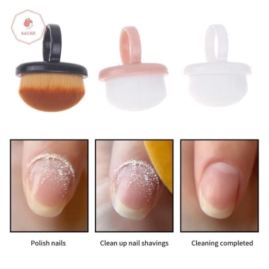 Bàn chải gel nghệ thuật móng tay dạng bầu dục và vòng, khóa bụi, làm sạch trang điểm, giá 29.810 2