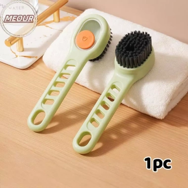 Bàn chải giặt giày đa chức năng Meour - Phân phối chất lỏng, lông mềm, nhẹ nhàng, dùng tại nhà - Giá 40.824₫