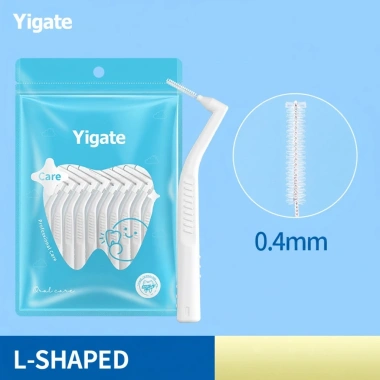 Bàn Chải Kẽ Răng L Yigate Túi 10 Chiếc Giá Ưu Đãi 39,000₫ Vệ Sinh Răng Sâu Hiệu Quả