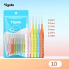 Bàn chải kẽ răng Yigate dạng chữ I - Túi 10 chiếc, giá chỉ 39.000 VND, giảm mạnh 3