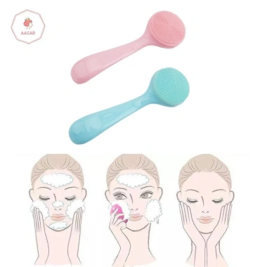 Bàn chải làm sạch da mặt AACAR Silicone Soft – Massage Wash Brush tẩy mụn đầu đen, giảm giá 22% chỉ 17,050 VNĐ 2