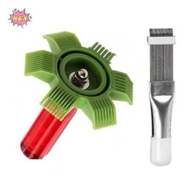 Bàn chải làm sạch điều hòa N & X - Lược vây ngưng tụ, tản nhiệt thép, giảm 22% 2
