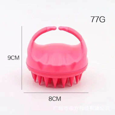 Bàn chải massage da đầu silicon - Máy chà sàn tắm cầm tay, thư giãn, giá 42.900₫ 8