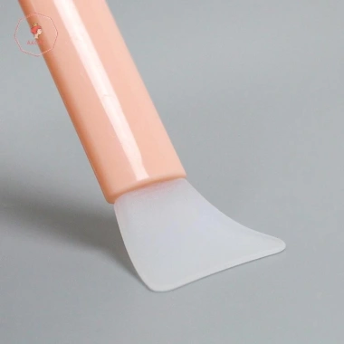 Bàn chải mặt nạ silicon AACAR mềm và bộ cạo tích hợp, dụng cụ làm đẹp DIY đa năng 2