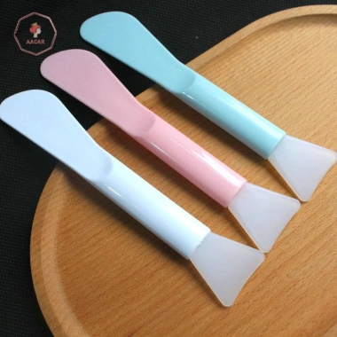 Bàn chải mặt nạ silicon AACAR mềm và bộ cạo tích hợp, dụng cụ làm đẹp DIY đa năng 6