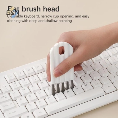 Bàn chải nắp cốc đa chức năng B & N - Dùng tay cầm cong, làm sạch nhanh, giảm giá tới 31.428₫ 3