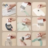 Bàn chải nắp cốc đa chức năng B & N - Dùng tay cầm cong, làm sạch nhanh, giảm giá tới 31.428₫ 4