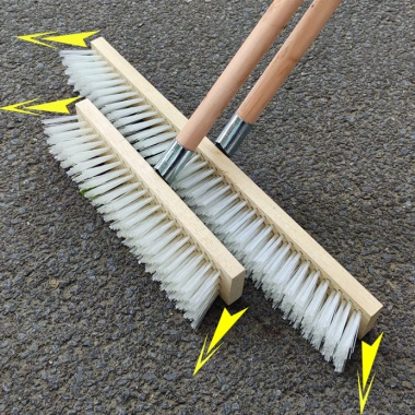 Bàn chải nhựa chà sàn cán dài 4,5cm, đa kích 25-80cm, vệ sinh sân vườn 61.000