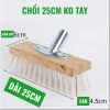 Bàn chải nhựa chà sàn cán dài 4,5cm, đa kích 25-80cm, vệ sinh sân vườn 61.000 11