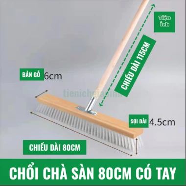 Bàn chải nhựa chà sàn cán dài 4,5cm, đa kích 25-80cm, vệ sinh sân vườn 61.000 18 Bàn chải nhựa chà sàn cán dài 4,5cm, đa kích 25-80cm, vệ sinh sân vườn 61.000 18