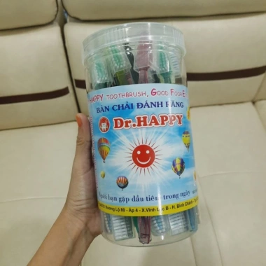 Bàn Chải Nhựa Đánh Răng 25 Cây 1 Hủ - Giá 57k Giảm Sốc, Bảo Vệ Răng