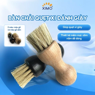 Bàn chải quẹt xi đánh giày hình bầu dục XIMO XBCDG05 - Giá ưu đãi 59.000 VND