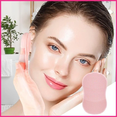 Bàn Chải Rửa Mặt 10 Chiếc Silicon Chà Ngón Tay Cầm Chăm Sóc Da Nam Nữ Hàng Ngày 7