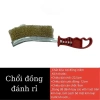 Bàn Chải Sắt Đánh Rỉ Cầm Tay Cán Đỏ 90g - Chổi Chà Rỉ Đẹp Giá 15.999 VND 5
