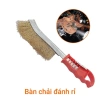 Bàn Chải Sắt Đánh Rỉ Cầm Tay Cán Đỏ 90g - Chổi Chà Rỉ Đẹp Giá 15.999 VND 6