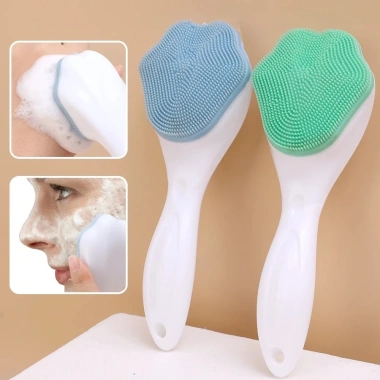 Bàn chải Silicone Cat Claw Shape - Rửa mặt nhẹ nhàng, tẩy tế bào chết, cầm tay