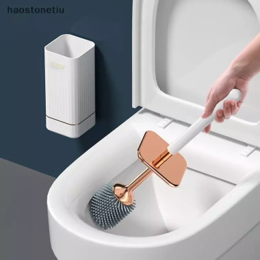Bàn Chải Silicone NS Tay Dài Treo Tường - Chống Rò Rỉ, Vệ Sinh Sâu Phòng Tắm
