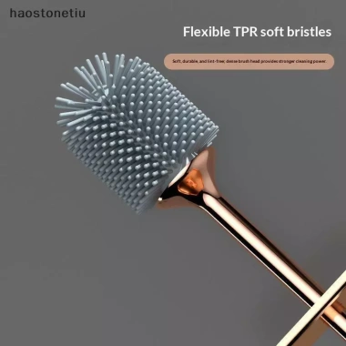 Bàn Chải Silicone NS Tay Dài Treo Tường - Chống Rò Rỉ, Vệ Sinh Sâu Phòng Tắm