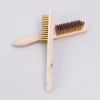 Bàn chải sợi đồng 27cm đánh rỉ sét, chà cọ kim loại - tay cầm gỗ, giá 65.000 VND 6