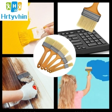 Bàn chải sơn Hrtyvhin lông mềm - Khăn lau bụi - Làm sạch cọ sơn, hoàn hảo, 53.020 VND