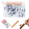 Bàn chải sơn móng tay AACAR 1 bộ - Bút hai đầu, thay thế đầu, giá 16.280₫ 2