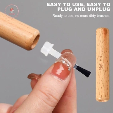 Bàn chải sơn móng tay AACAR 1 bộ - Bút hai đầu, thay thế đầu, giá 16.280₫