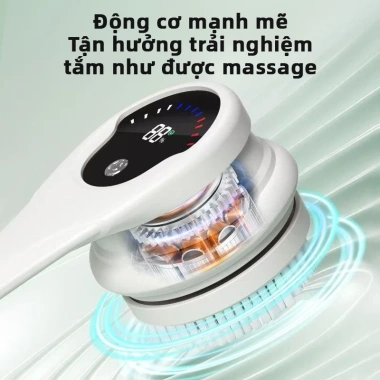 Bàn Chải Tắm Điện EXYT Spa 5 in 1 Xoay 360 IPX6 5 Đầu Chải USB - Vệ Sinh Toàn Thân 5 Bàn Chải Tắm Điện EXYT Spa 5 in 1 Xoay 360 IPX6 5 Đầu Chải USB - Vệ Sinh Toàn Thân 5