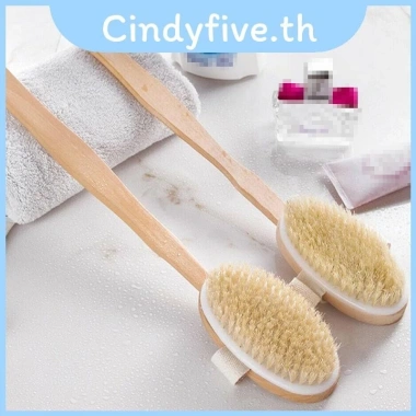 Bàn chải tắm mặt Scrub Bath Body Wood - Tay cầm dài tự nhiên, làm sạch sâu, giảm 20%