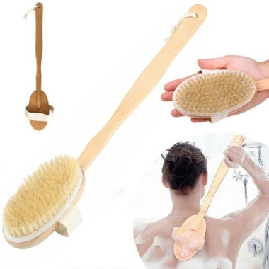 Bàn chải tắm mặt Scrub Bath Body Wood - Tay cầm dài tự nhiên, làm sạch sâu, giảm 20% 4 Bàn chải tắm mặt Scrub Bath Body Wood - Tay cầm dài tự nhiên, làm sạch sâu, giảm 20% 4