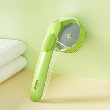 Bàn chải tắm silicone Daquan W1HG - Massage, dùng cho chó và mèo, giảm giá 22%