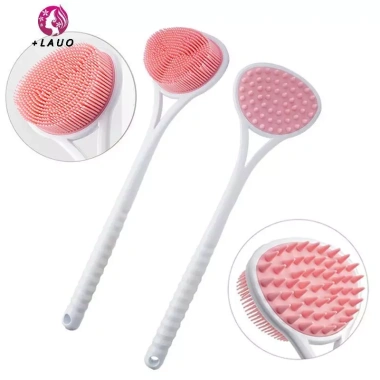 Bàn chải tắm silicone hai mặt dài tay cầm Massage lưng lông mềm 97.900đ Springevenstar 5 Bàn chải tắm silicone hai mặt dài tay cầm Massage lưng lông mềm 97.900đ Springevenstar 5