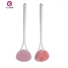 Bàn chải tắm silicone hai mặt dài tay cầm Massage lưng lông mềm 97.900đ Springevenstar 7