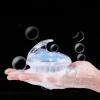 Bàn chải tắm toàn thân silicon nhựa nhẹ nhàng thoải mái cầm tay - Freeship 8