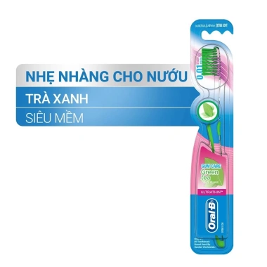 Bàn chải tay Oral‑B Gumcare trà xanh/đen - Chăm sóc nướu, giảm giá 42.000₫