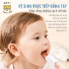 Bàn Chải Vải Xỏ Ngón Baby Tattoo Vệ Sinh Răng Miệng 0-2 tuổi Hộp 30 Giá ưu đãi 190.000 2