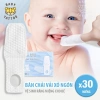 Bàn Chải Vải Xỏ Ngón Baby Tattoo Vệ Sinh Răng Miệng 0-2 tuổi Hộp 30 Giá ưu đãi 190.000 9