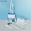 Bàn Chải Vệ Sinh 3 Trong 1 Đế Thoát Nước Treo Tường Đa Năng Giá 32.630 VND 2