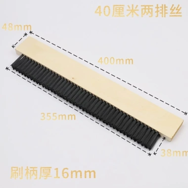 Bàn chải vệ sinh chỉ gạch ốp lát, tường ngóc ngách 30-50cm, sợi PP an toàn