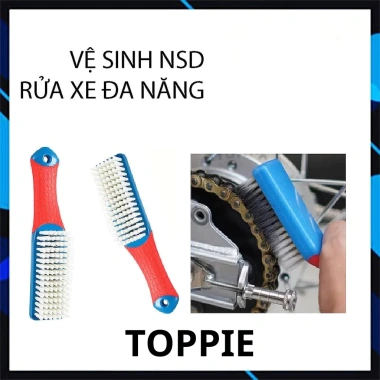 Bàn Chải Vệ Sinh Đa Năng - Chà Sên Xích Xe Máy, Nội Thất, Giày Dép - 16.500₫