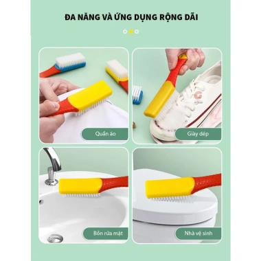 Bàn chải vệ sinh đa năng nms - Làm sạch giày cán dài, giá chỉ 15.000 VND