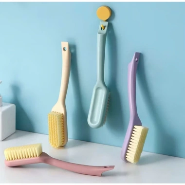 Bàn Chải Vệ Sinh Giày Dép Sợi PP Mềm Mại, Tay Cầm 22.5cm, Móc Treo Tường - 19.000₫ 2