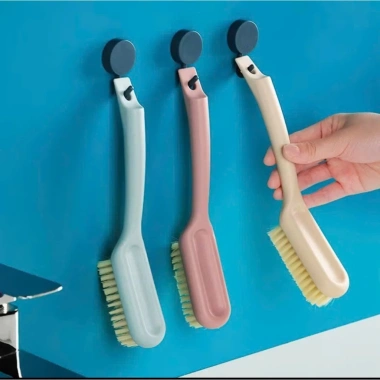 Bàn Chải Vệ Sinh Giày Dép Sợi PP Mềm Mại, Tay Cầm 22.5cm, Móc Treo Tường - 19.000₫ 5