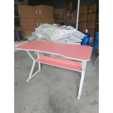 Bàn chân sắt kệ lửng cho sách, mặt gỗ MDF chống ẩm, kích thước 1m2*60 Giá ưu đãi 335.000 VNĐ