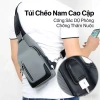 Bán chạy nhất COD Túi đeo chéo nam Nylon chống thấm nước, cổng sạc cho iPad 7.9 inch doanh nhân